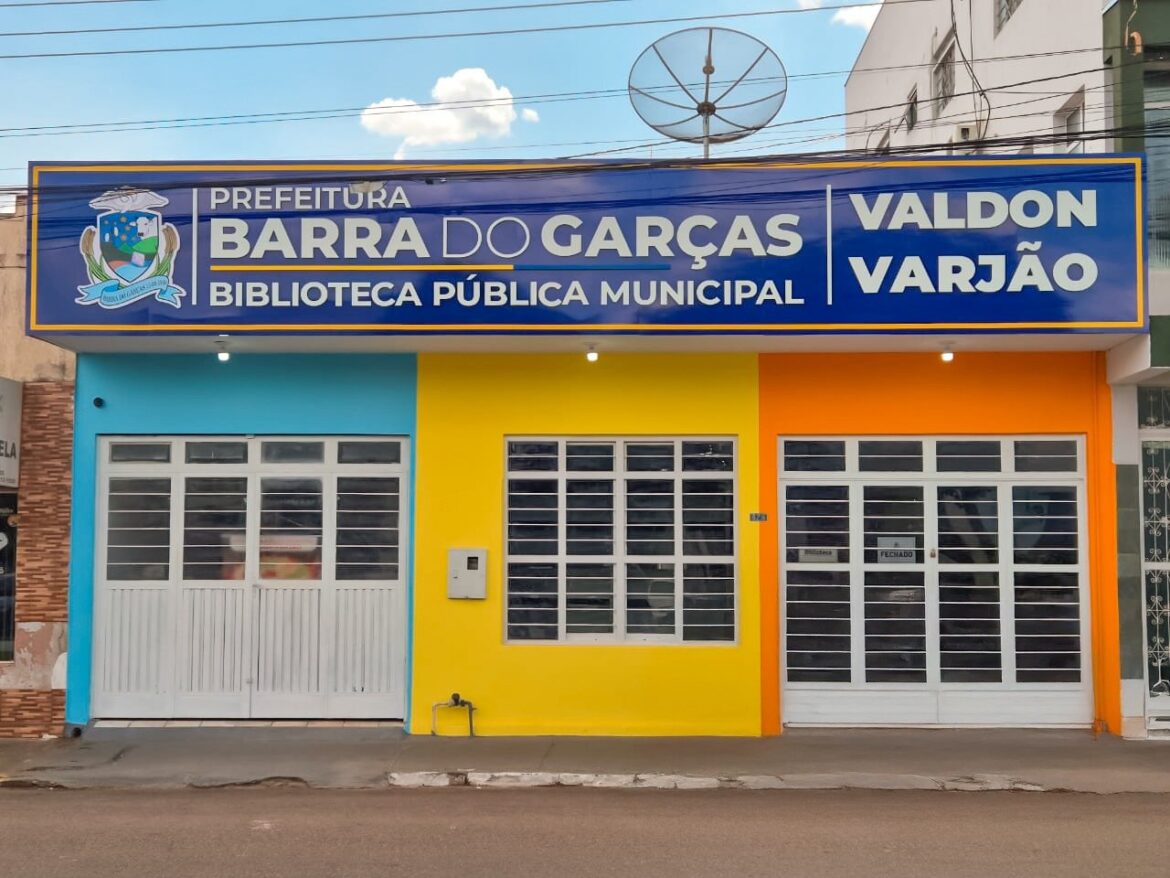 barra-do-garcas-reinaugura-biblioteca-municipal-valdon-varjao