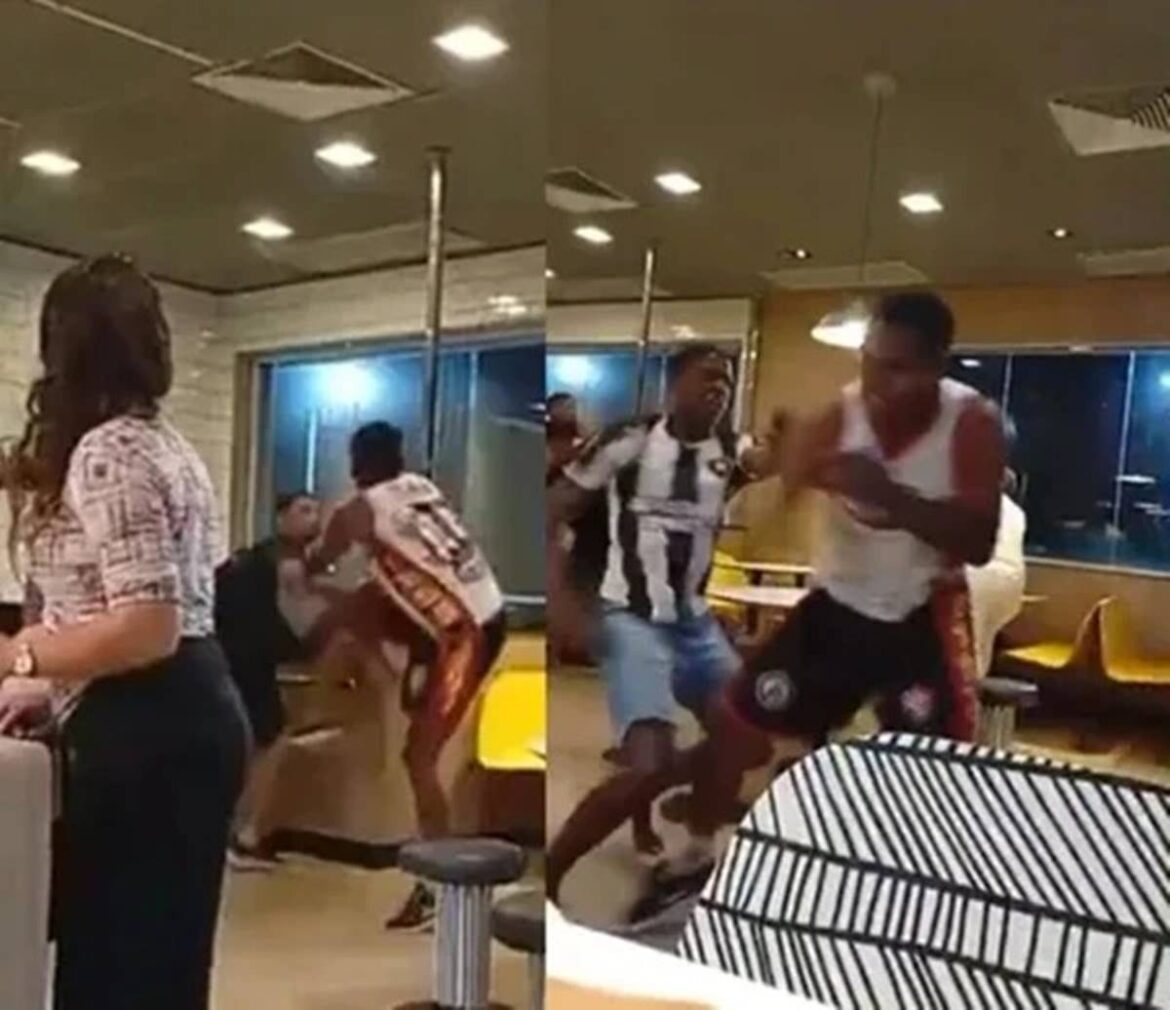 briga-de-torcedores-rivais-assusta-clientes-em-mcdonalds-de-salvador