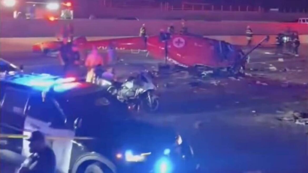 eua:-apos-queda,-grupo-de-civis-ergue-helicoptero-para-salvar-vitima