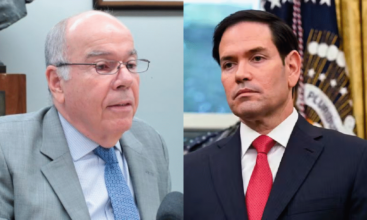 em-ligacao,-mauro-vieira-parabeniza-rubio-por-acordo-de-paz-em-gaza
