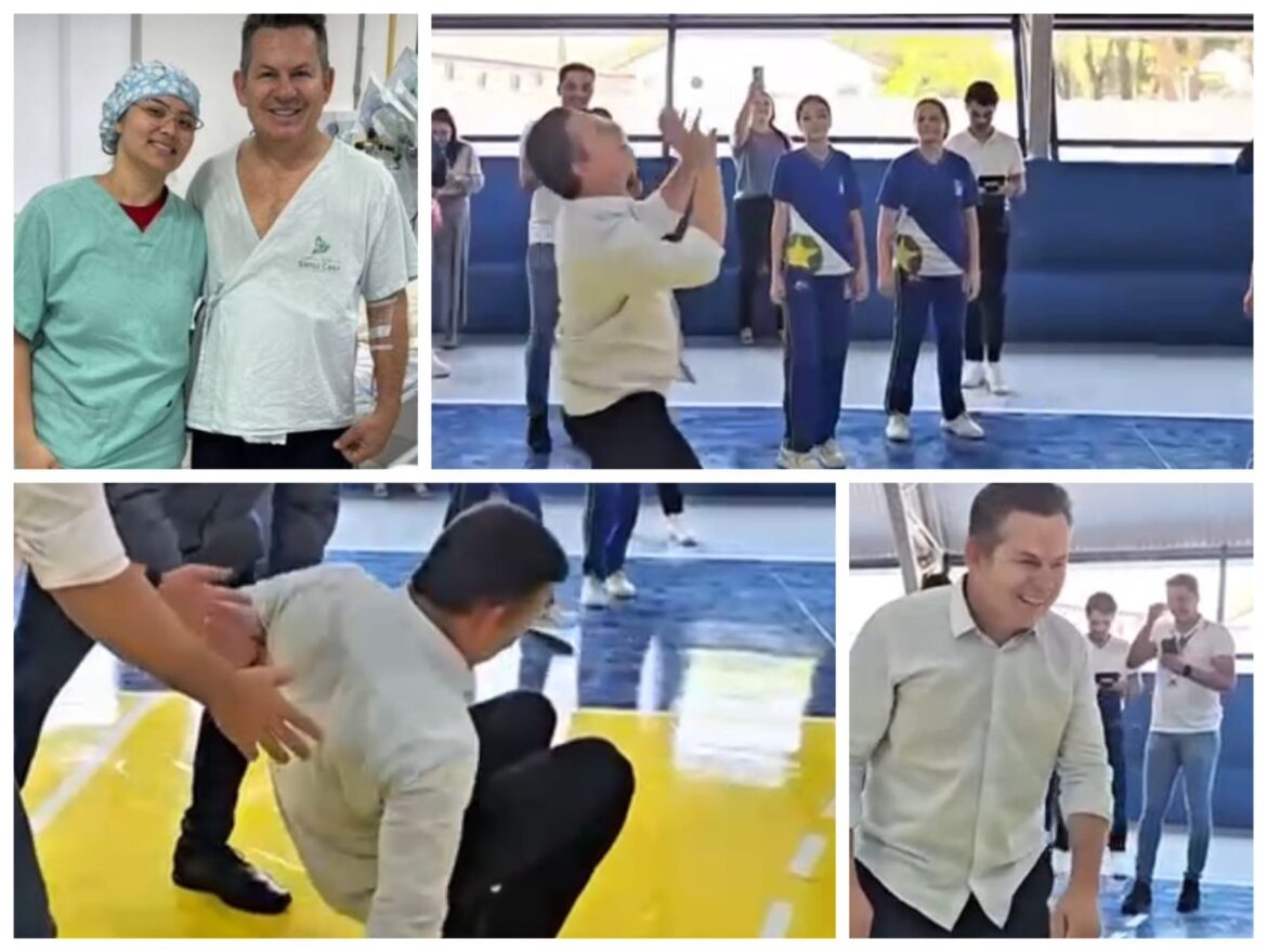 apos-ser-citado-na-cpi-dos-roubos-do-inss-por-presenca-em-festa-de-alvo-da-pf,-mauro-mendes-cai-no-parque-quebra-quatro-costelas-e-um-mes-depois-ja-esta-jogando-volei.
