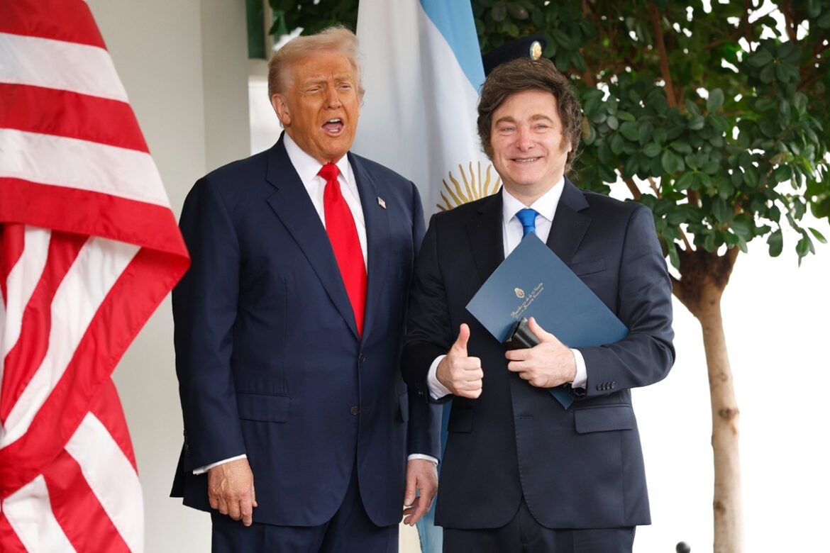 apos-trump-receber-milei,-tesouro-dos-eua-intervem-para-comprar-pesos