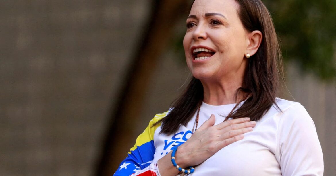 israel-diz-que-maria-corina-machado,-da-venezuela,-expressou-apoio-em-telefonema-a-netanyahu