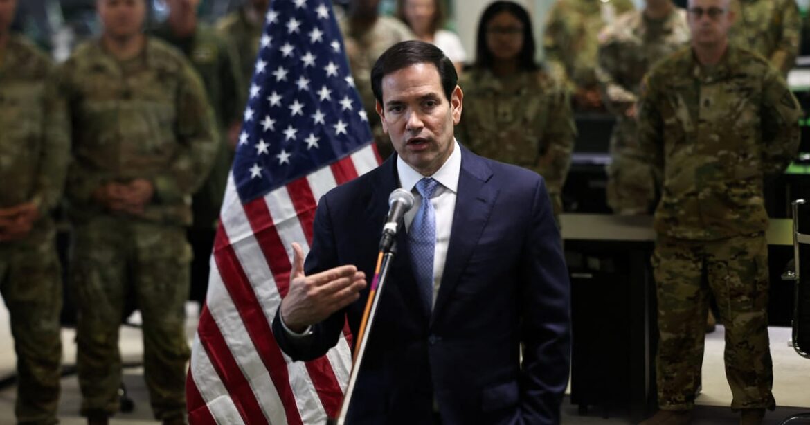 forca-de-seguranca-em-gaza-incluira-paises-com-os-quais-israel-se-sinta-‘confortavel’,-diz-rubio