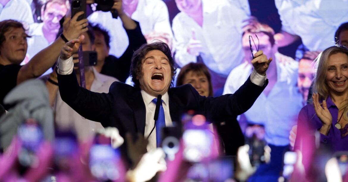 peso-argentino-salta-10%-apos-vitoria-de-milei-em-eleicoes-de-meio-de-mandato