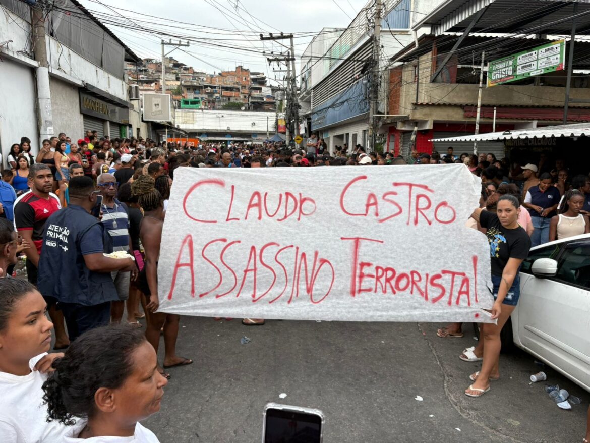 claudio-castro-inaugura-fase-abertamente-genocida-e-usa-seguranca-publica-como-palco-eleitoreiro,-diz-ativista