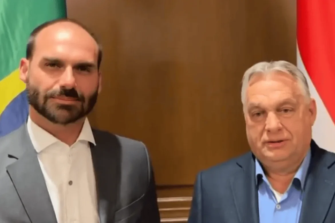 video-ao-lado-de-eduardo,-ditador-da-hungria-manda-recado-a-bolsonaro