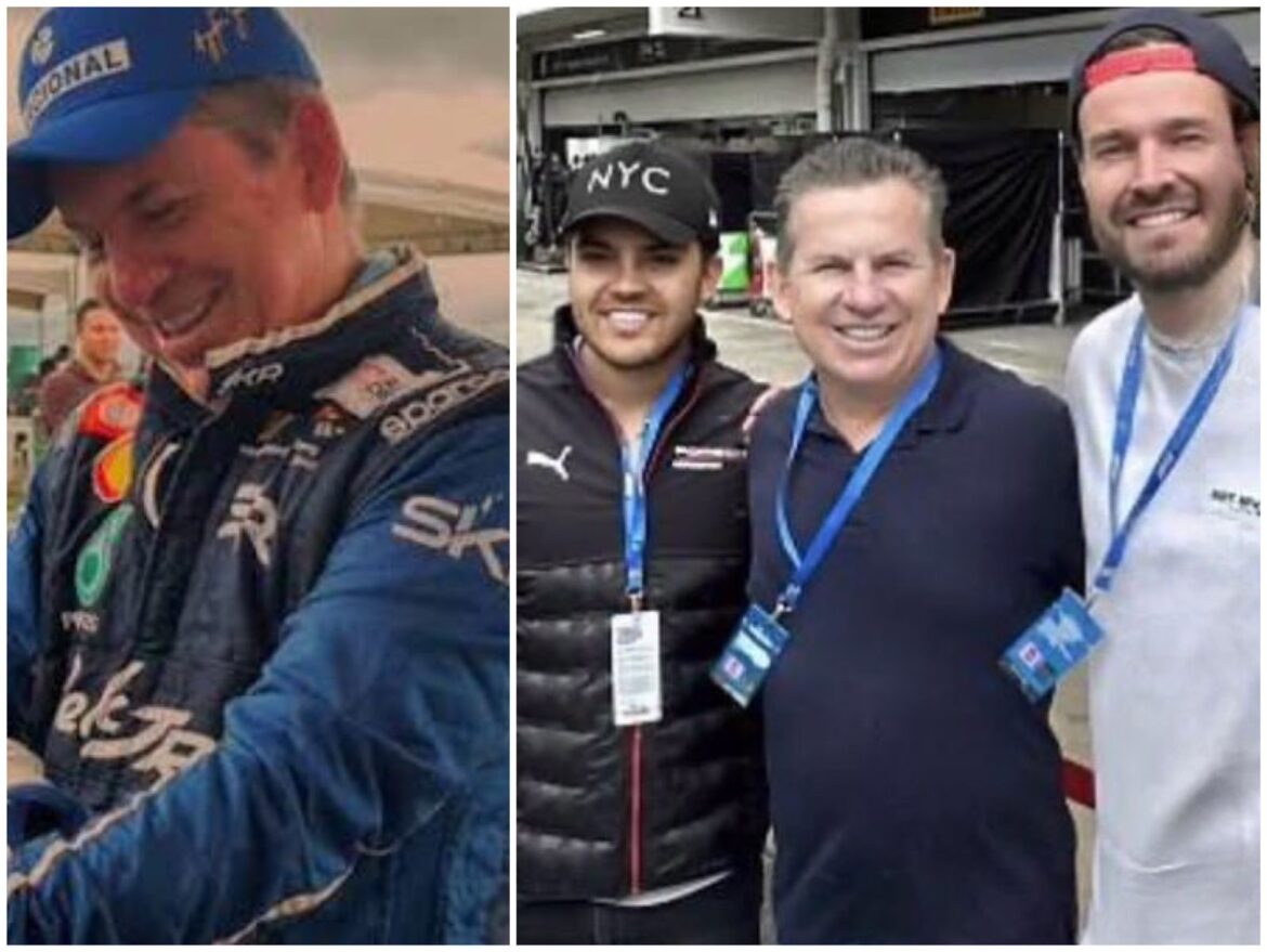 no-gp-brasil-de-f1,-mauro-mendes-surge-ao-lado-do-filho,-o-empresario-luis-antonio-taveira-mendes,-e-de-filipe-pitz,-genro-de-cidinho-santos-diretor-presidente-da-nova-rota-do-oeste