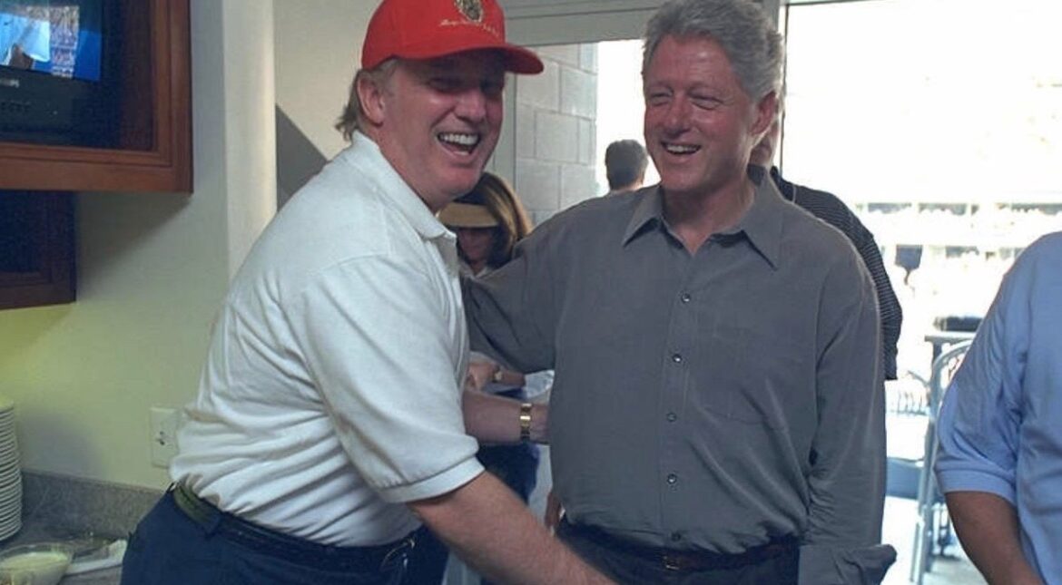 e-mail-de-epstein-cita-suposta-relacao-sexual-entre-trump-e-bill-clinton;-entenda