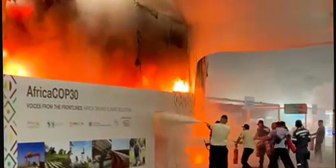 incendio-atinge-parte-do-pavilhao-da-cop30,-em-belem