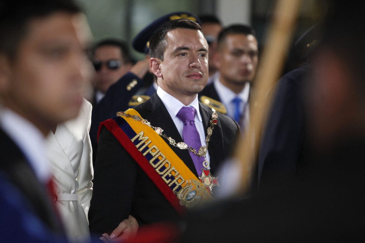 equador:-antes-de-tomar-posse,-novo-ministro-de-daniel-noboa-renuncia-apos-denuncia-de-corrupcao