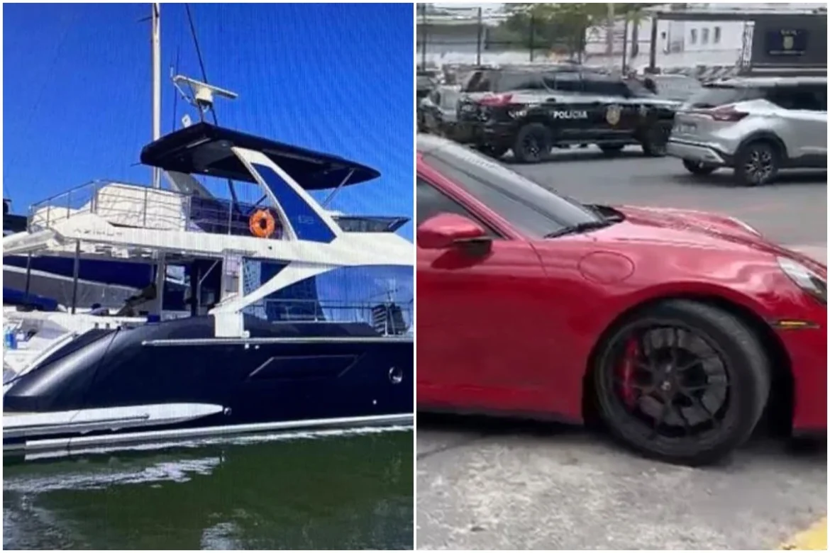 video:-as-embarcacoes-e-carros-de-luxo-apreendidos-em-acao-contra-lavagem-de-dinheiro-do-pcc