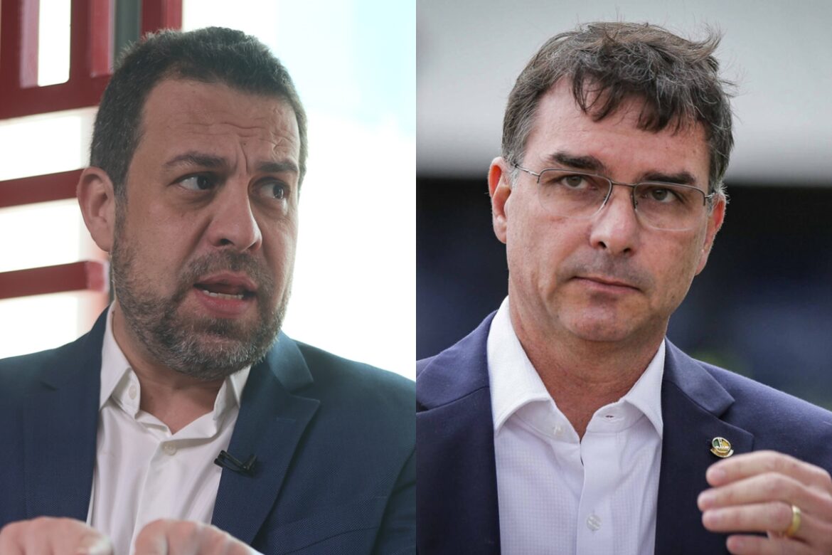 boulos-ironiza-candidatura-de-flavio-bolsonaro:-so-nao-vai-desmaiar-no-debate