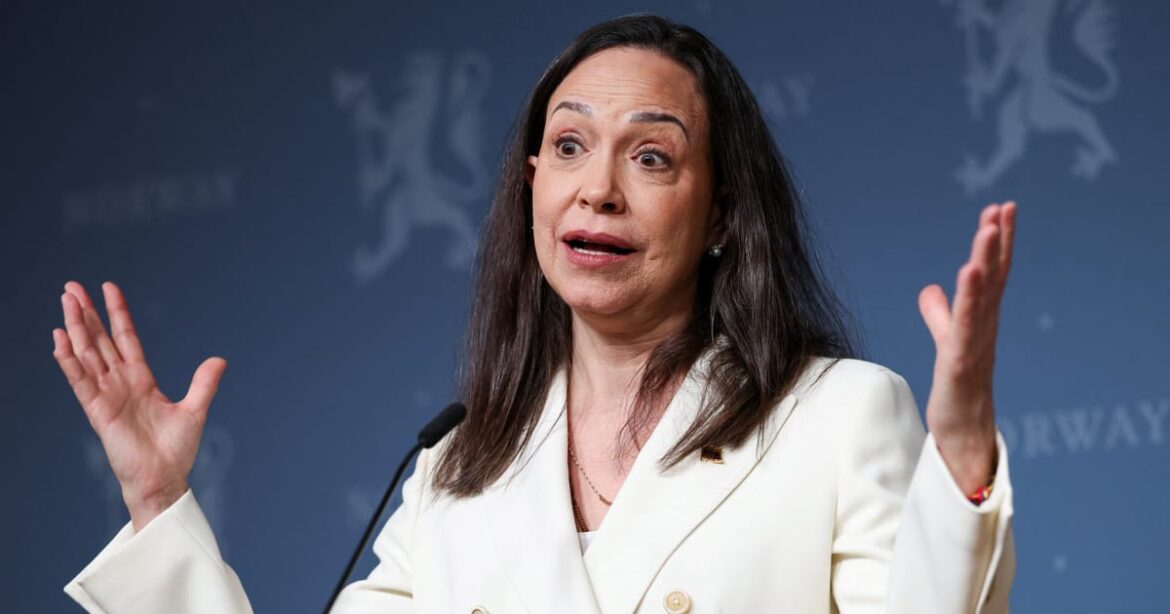 venezuelana-ganhadora-do-nobel-diz-querer-transicao-pacifica-apos-maduro