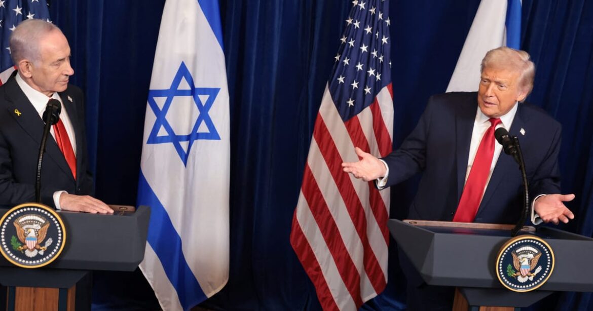 trump-diz-que-ele-e-netanyahu-nao-concordam-totalmente-sobre-cisjordania