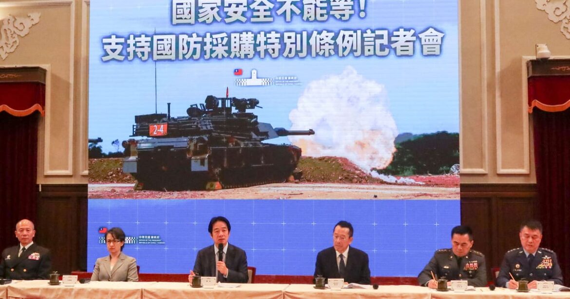 taiwan-diz-que-atraso-no-orcamento-coloca-em-risco-linha-de-defesa-contra-china