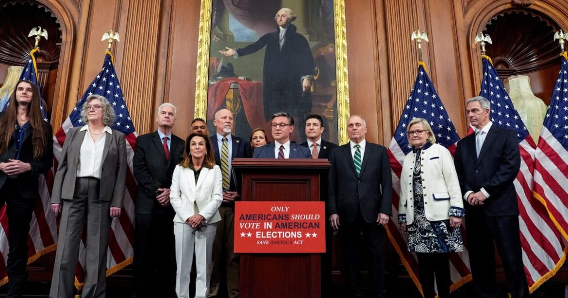 trump-diz-que-buscara-exigir-identificacao-do-eleitor-nas-eleicoes,-independentemente-do-congresso