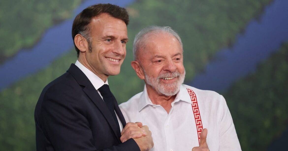 macron-convidou-lula-para-reuniao-do-g7-na-franca-em-junho,-diz-planalto
