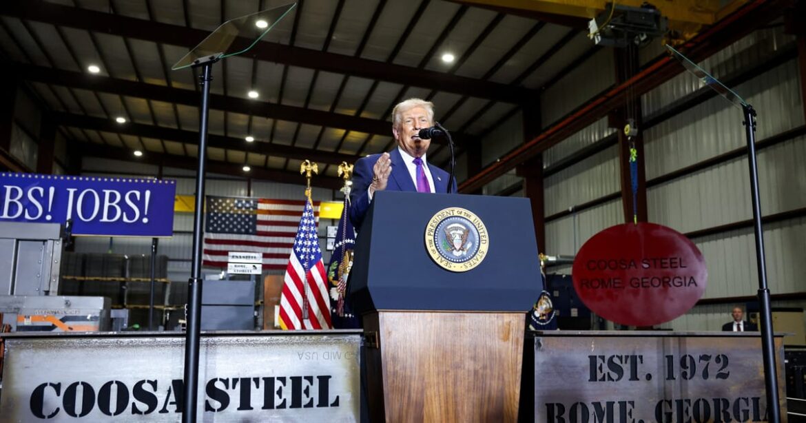 trump-apresenta-plano-economico-na-georgia-enquanto-precos-altos-frustram-eleitores
