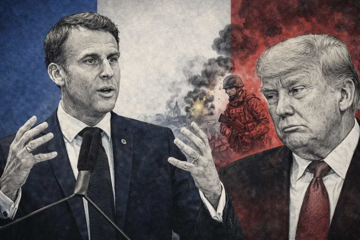 macron-critica-a-guerra-e-abre-as-bases-para-os-eua.-a-contradicao-francesa-tem-nome